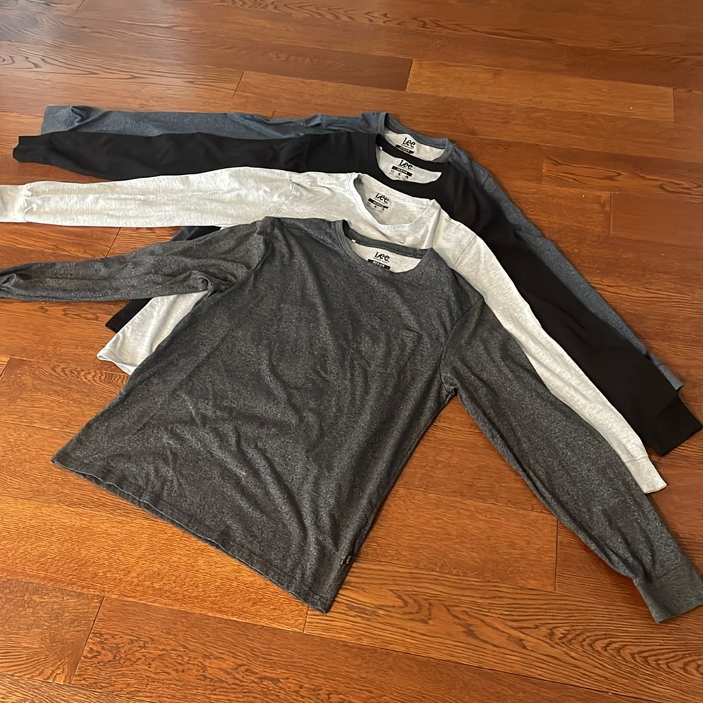 4 Lee Long Sleeve Shirts
